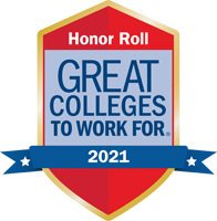 Great Colleges to Work For Honor Roll 2021