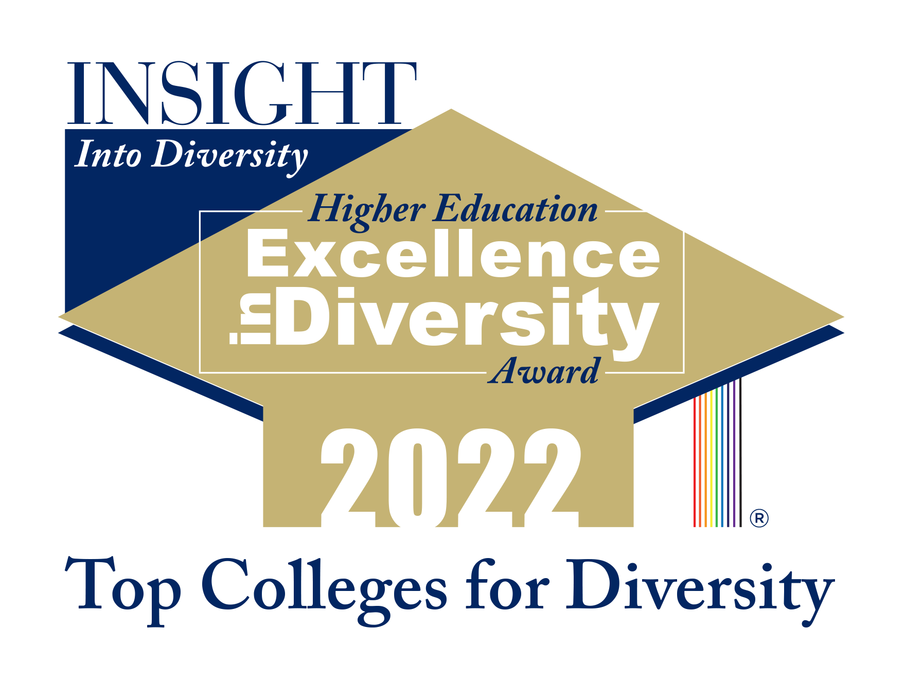 Insight Into Diversity Higher Education Excellence in Diversity Award 2022 Top Colleges for Diversity